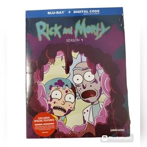 Rick And Morty Season 4 Blu-Ray Still Sealed